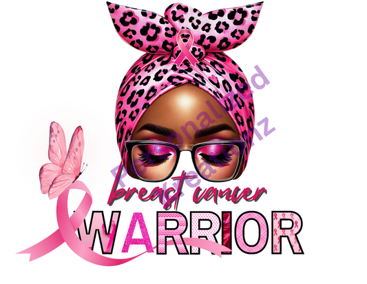 Breast Cancer Awareness Editable Canva Template