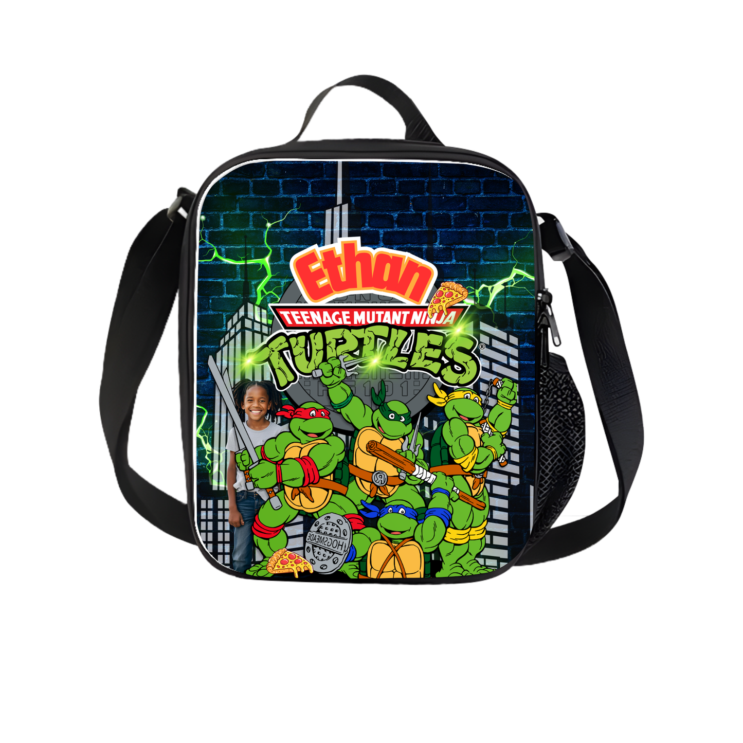 Teenage Mutant Ninja Turtles Back to school Digital Editable Canva Template